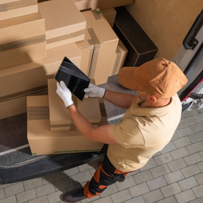 Estufagem de Caminhão Logístico